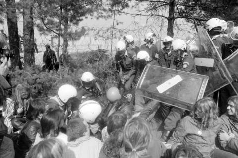 ARH NL Mellin 01-038/0003, Anti-AKW-Demonstration, Gorleben, nach 1978