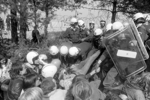 ARH NL Mellin 01-038/0004, Anti-AKW-Demonstration, Gorleben, nach 1978