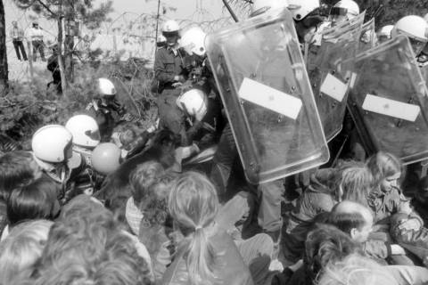 ARH NL Mellin 01-038/0006, Anti-AKW-Demonstration, Gorleben, nach 1978