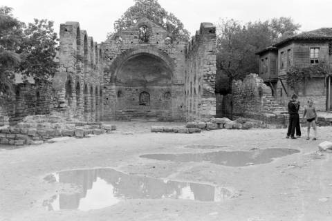 NL Mellin 01-070/0013, Ruine der alten Metropolitankirche in Nessebar, Bulgarien, ohne Datum