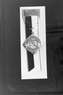 ARH NL Mellin 01-116/0001, Medaille des Kreisschützenverband Burgdorf zum 25-jährigen Bestehen, wohl 1976