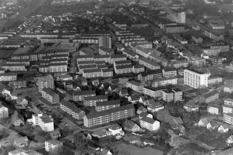 ARH NL Mellin 01-123/0002, Luftbild von einer Stadt, ohne Datum