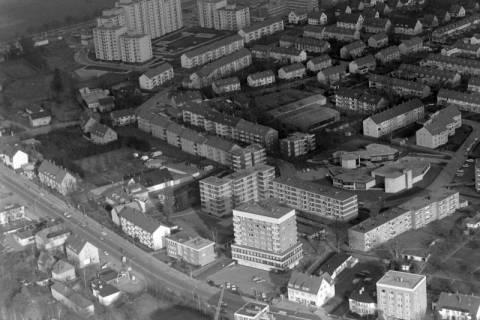 ARH NL Mellin 01-123/0003, Luftbild von einer Stadt, ohne Datum