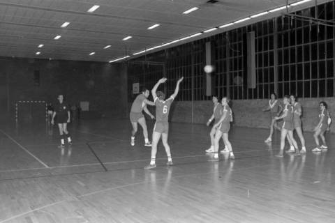 ARH NL Mellin 01-132/0014, Handballspiel in einer Turnhalle, ohne Datum