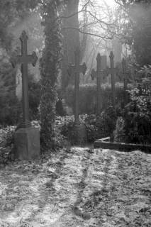 ARH NL Mellin 01-158/0012, Grabkreuze auf einem Friedhof, ohne Datum
