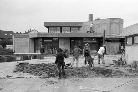 ARH NL Mellin 02-020/0018, Neubau des Gemeindezentrums der Ev.-luth. St.-Paulus-Kirchengemeinde, Burgdorf, 1973