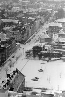 ARH NL Mellin 02-058/0008, Luftbild einer Stadt, ohne Datum