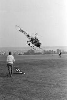 ARH NL Mellin 02-116/0010, Helikopter (Bell 47) der Bundeswehr, um 1975