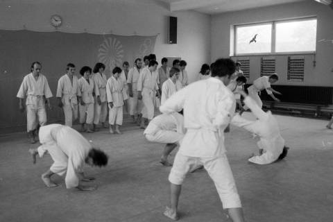 ARH NL Mellin 02-146/0008, Judo-Training, um 1975