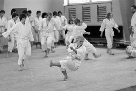 ARH NL Mellin 02-146/0010, Judo-Training, um 1975