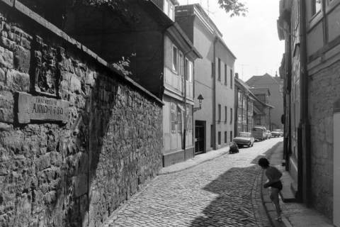 ARH NL Mellin 02-150/0010, Blick die Großehofstraße entlang, Hameln, um 1975