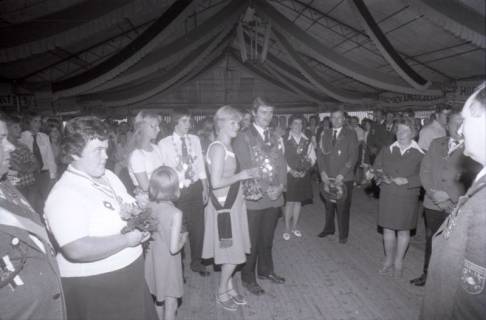 ARH NL Mellin 02-172/0003, Schützenfest des Schützenvereins "Deutsche Eiche" aus Dollbergen, um 1975