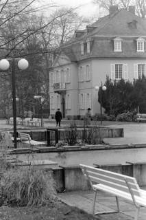 ARH NL Mellin 02-191/0010, Blick auf das Landgrafenhaus, Bad Nenndorf, um 1975