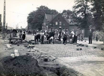 ARH Slg. Mütze 075, Umbau und Erweiterung der Podbielskistraße, Hannover, 1936