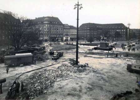 ARH Slg. Mütze 081, Umbau des Ernst-August-Platzes, Hannover, 1938