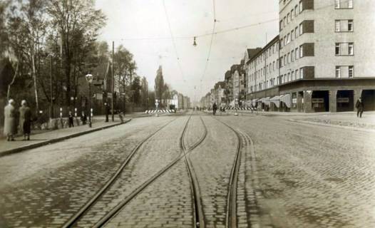 ARH Slg. Mütze 374, Podbielskistraße / Ecke Klopstockstraße, Hannover, um 1935