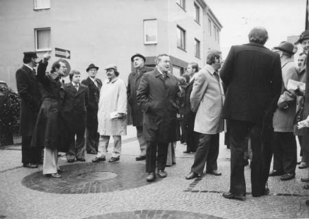 ARH Slg. Bartling 134, Besuch des Rates der Stadt Barsinghausen in der Fußgängerzone von Neustadt am Rübenberge, um 1975