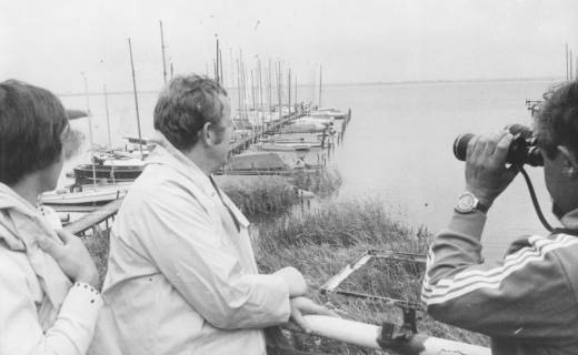 ARH Slg. Bartling 1105, Ufer mit Bootssteg, Steinhuder Meer, um 1980