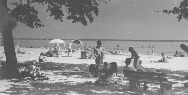 ARH Slg. Bartling 1177, Strandleben am Nordufer, Weisse Düne, Steinhuder Meer, um 1980