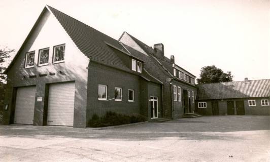 ARH Slg. Bartling 4210, Feuerwehrgerätehaus, Ansicht von Südosten, Hagen, um 1970
