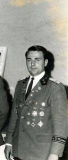 ARH Slg. Bartling 4478, Rainer Reber in Schützenuniform, Mariensee, um 1980
