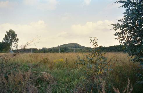 ARH Slg. Bürgerbüro 650, Blick auf die Landschaft und einen Hügel im Gebiet um den Altwarmbüchener See, Hannover, 1996