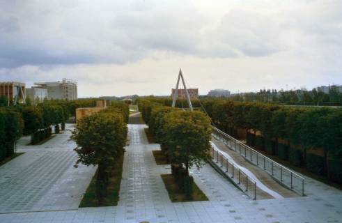 Archiv der Region Hannover, ARH Slg. Bürgerbüro 928, Blick über das Expo Gelände, Mittelfeld, 2001