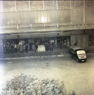ARH Slg. Fratzer 01-003/0004, Rückkehr von Hannover 96 vom Finale der Deutschen Meisterschaft in Hamburg, Hannover, 1954