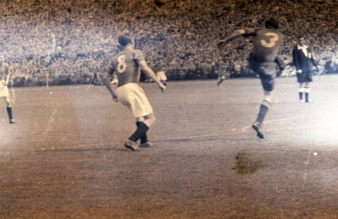 ARH Slg. Fratzer 01-005/0008, Endspiel der Deutschen Meisterschaft 1954 in Hamburg, Hannover 96 gegen Kaiserslautern, Hamburg, 1954