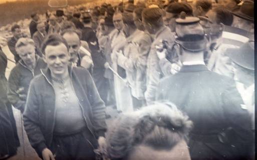 ARH Slg. Fratzer 01-005/00022, Endspiel der Deutschen Meisterschaft 1954 in Hamburg, Hannover 96 gegen Kaiserslautern, Hamburg, 1954
