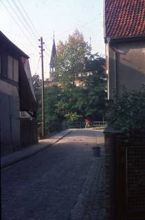 ARH Slg. Fritsche 100, Mühlenstraße mit Blick zur Kirche, Burgdorf, ohne Datum