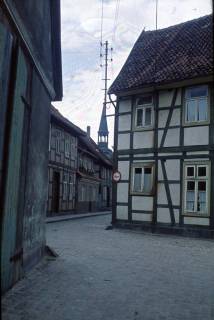 ARH Slg. Fritsche 186, Mühlenstraße Blick zur Kirche, Burgdorf, ohne Datum