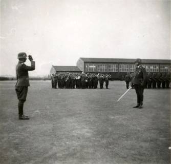 ARH Slg. Janthor 0273, Vereidigung von Soldaten, Hannover?, um 1940