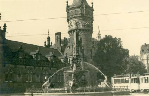 ARH Slg. Janthor 0289, Brunnen an der Flusswasserkunst, Hannover, 1940