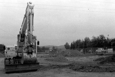 ARH Slg. Weber 02-091/0007, Erschließung eines Baufelds für den Wertstoffhof an der Nordstraße, Gehrden, zwischen 1980/1990