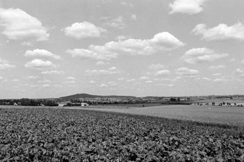 ARH Slg. Weber 02-125/0006, Blick von der Erhebung zwischen Gehrden und Lemmie. Zu sehen der "Reiterhof von Reden", im Hintergrund der Benther Berg, zwischen 1980/1990
