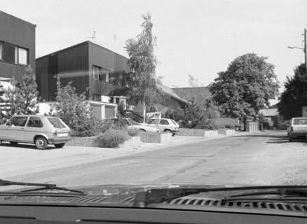 ARH Slg. Weber 02-129/0009, Blick in die Obernfeldstraße, Redderse, zwischen 1980/1990