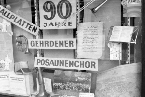 ARH Slg. Weber 02-145/0018, Ausstellung zum 90-jährigen Bestehen des Posaunenchors Gehrden, 1984