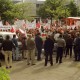 ARH BA 2716, Warnstreik der Gewerkschaft ver.di vor dem Kreishaus, Hannover
