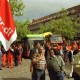 ARH BA 2730, Warnstreik der Gewerkschaft ver.di vor dem Kreishaus, Hannover