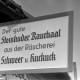 Archiv der Region Hannover, ARH NL Dierssen 1246/0012, Ladenschild der Aalräucherei "Schweer und Kuckuck", Steinhude