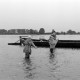 Archiv der Region Hannover, ARH NL Dierssen 1360/0007, Weserhochwasser wird eingedämmt (Technisches Hilfswerk und britische Truppen), Hoya