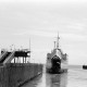 ARH NL Dierssen 1388/0020, Fährschiff "Deutschland" fährt in den Hafen ein, Gedser