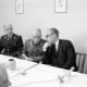 ARH NL Dierssen 1437/0002, Pressekonferenz zum Schießunglück auf dem Truppenübungsplatz Bergen-Hohne am 9. April 1964, Münster