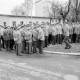 ARH NL Dierssen 1438/0005, Trauerfeier nach dem Schießunglück auf dem Truppenübungsplatz Bergen-Hohne am 9. April 1964, Münster