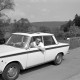 Archiv der Region Hannover, ARH NL Dierssen 1443/0009, Gerhard Dierssen im abgeholten Fiat 1500 TS (Siata), Heilbronn