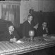 Archiv der Region Hannover, ARH NL Dierssen G 85, Landrat Woltmann bei der Kreistagswahl, Springe