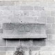 ARH NL Kageler 1386, Steinplatte an Kirchenmauer?