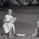 ARH NL Koberg 11639, Malende Mädchenklasse am Maschpark, Hannover