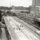 ARH NL Koberg 11803, Baustelle des Westschnellweges über die Leine, Hannover